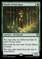 Magic the Gathering Card - Oracle of Mul Daya - MTG Circle