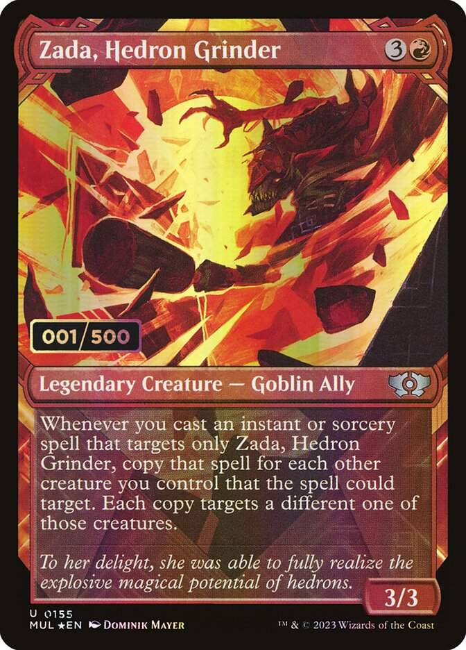 Magic the Gathering Card - Zada, Hedron Grinder - MTG Circle
