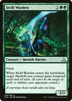 Magic the Gathering Card - Swift Warden - MTG Circle