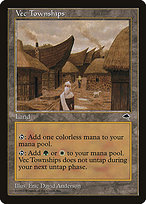 Magic the Gathering Card - Vec Townships - MTG Circle