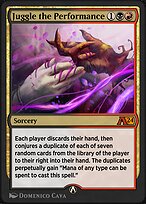 Magic the Gathering Card - Juggle the Performance - MTG Circle