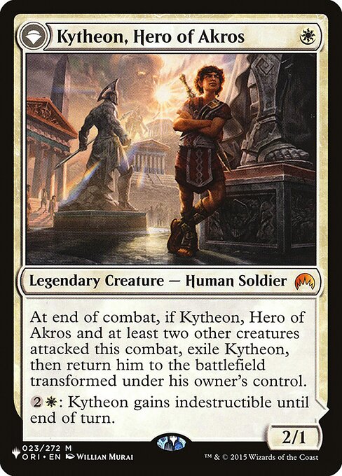 Magic the Gathering Card - Kytheon, Hero of Akros - MTG Circle