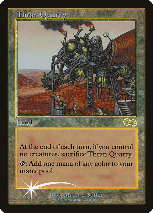 Magic the Gathering Card - Thran Quarry - MTG Circle