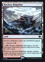 Magic the Gathering Card - Restless Ridgeline - MTG Circle