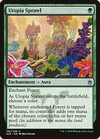 Magic the Gathering Card - Utopia Sprawl - MTG Circle