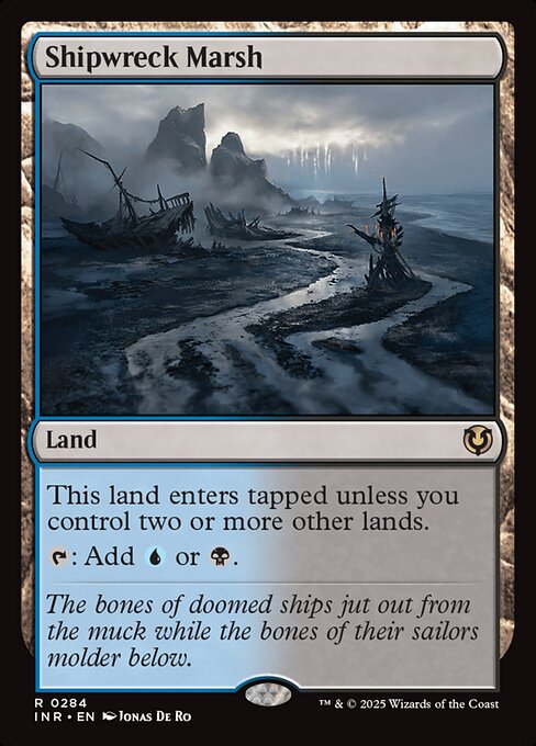 Magic the Gathering Card - Shipwreck Marsh - MTG Circle