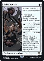 Magic the Gathering Card - Paladin Class - MTG Circle