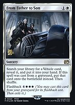 Magic the Gathering Card - From Father to Son - MTG Circle