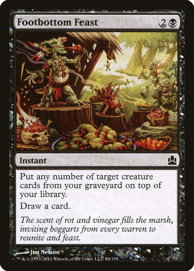Magic the Gathering Card - Footbottom Feast - MTG Circle