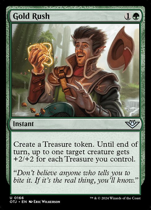 Magic the Gathering Card - Gold Rush - MTG Circle