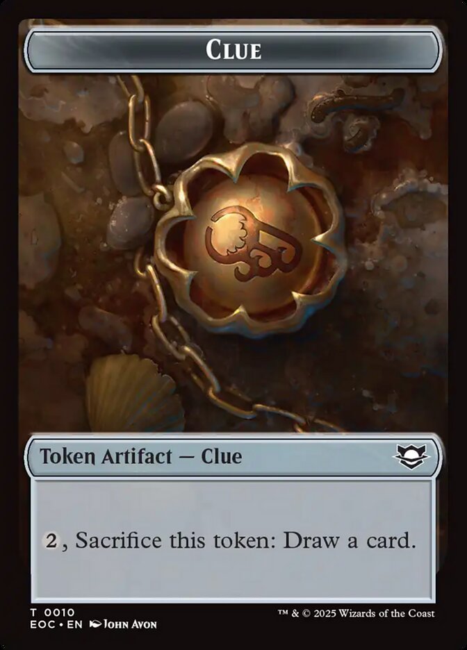 Magic the Gathering Card - Clue - MTG Circle