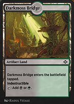 Magic the Gathering Card - Darkmoss Bridge - MTG Circle