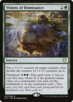 Magic the Gathering Card - Visions of Dominance - MTG Circle