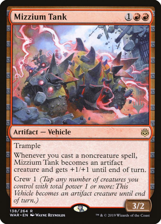 Magic the Gathering Card - Mizzium Tank - MTG Circle