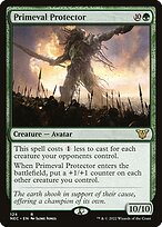 Magic the Gathering Card - Primeval Protector - MTG Circle