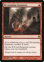 Magic the Gathering Card - Devastating Summons - MTG Circle