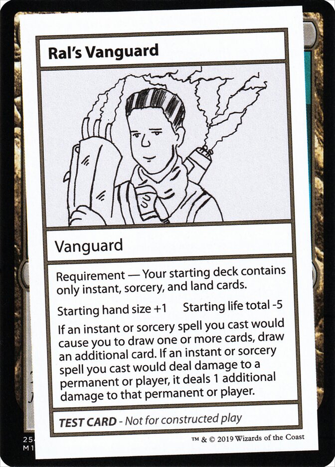 Magic the Gathering Card - Ral's Vanguard - MTG Circle