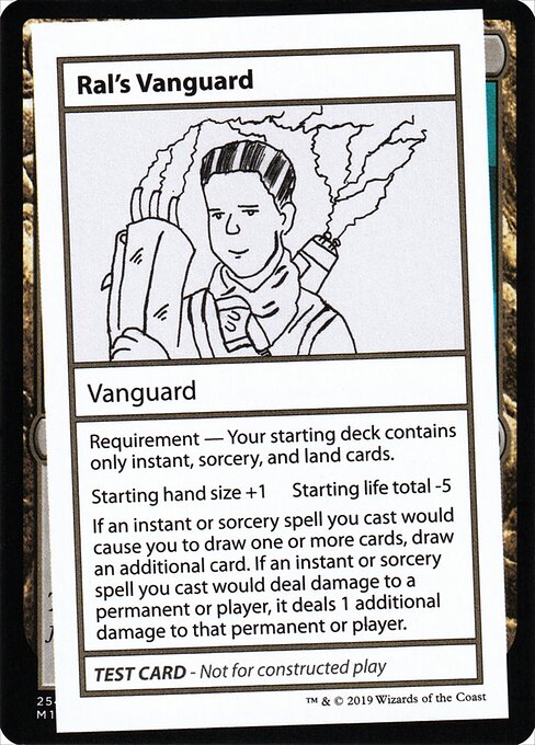 Magic the Gathering Card - Ral's Vanguard - MTG Circle