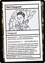 Magic the Gathering Card - Ral's Vanguard - MTG Circle