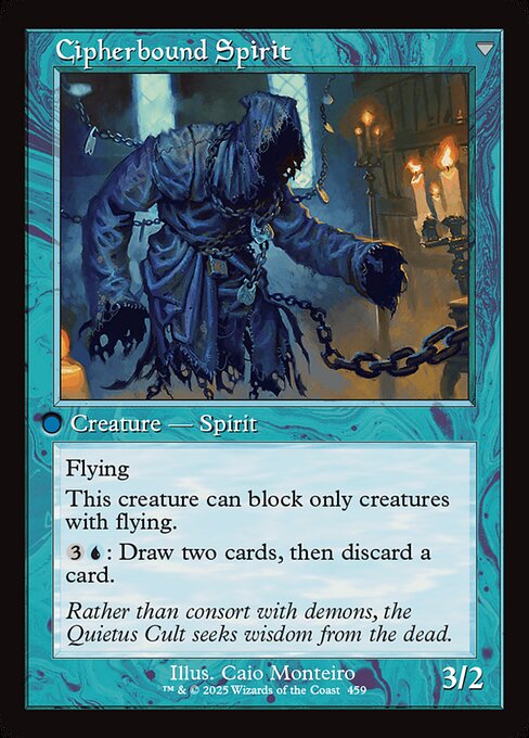 Magic the Gathering Card - Cipherbound Spirit - MTG Circle