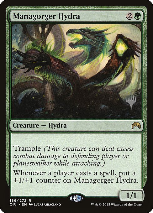 Magic the Gathering Card - Managorger Hydra - MTG Circle