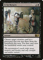 Magic the Gathering Card - Grim Return - MTG Circle