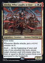 Magic the Gathering Card - Alesha, Who Laughs at Fate - MTG Circle