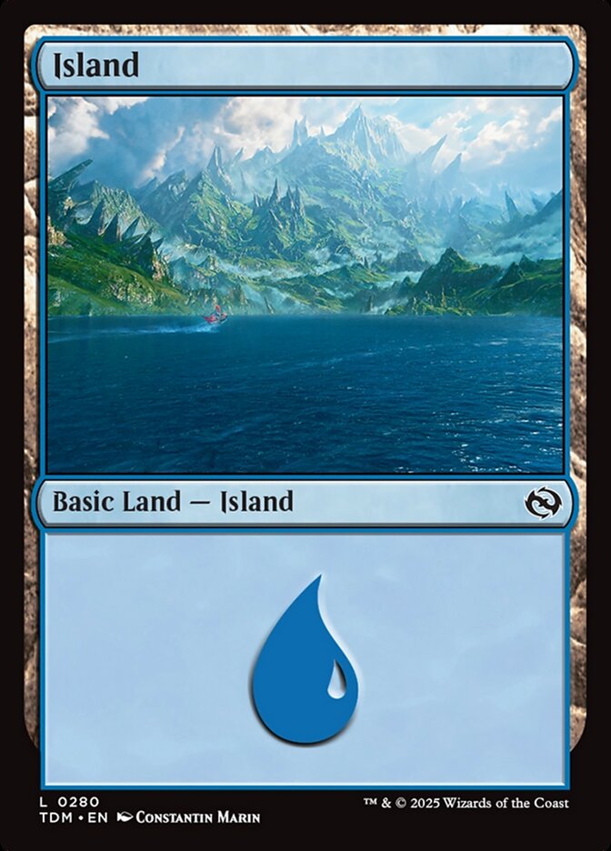 Magic the Gathering Card - Island - MTG Circle