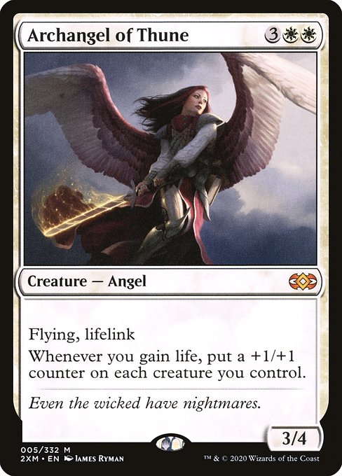 Magic the Gathering Card - Archangel of Thune - MTG Circle