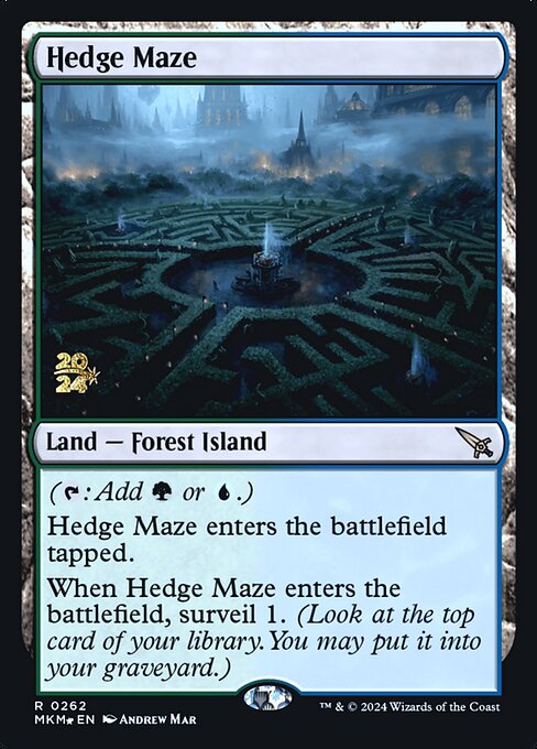 Magic the Gathering Card - Hedge Maze - MTG Circle