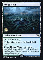 Magic the Gathering Card - Hedge Maze - MTG Circle