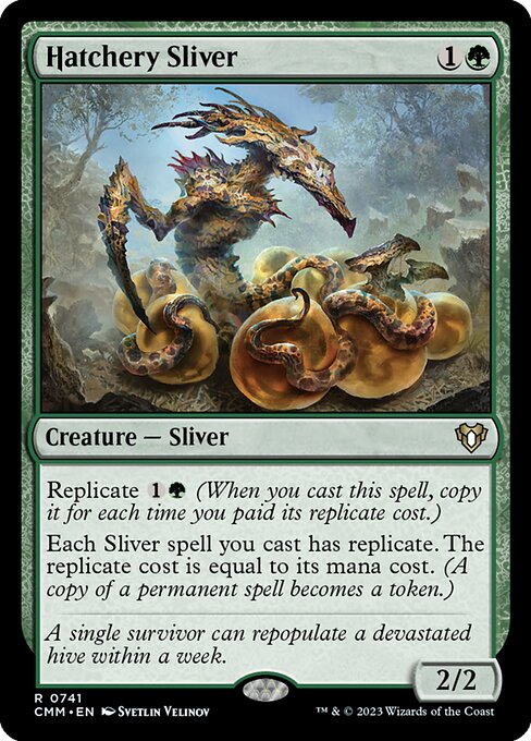 Magic the Gathering Card - Hatchery Sliver - MTG Circle