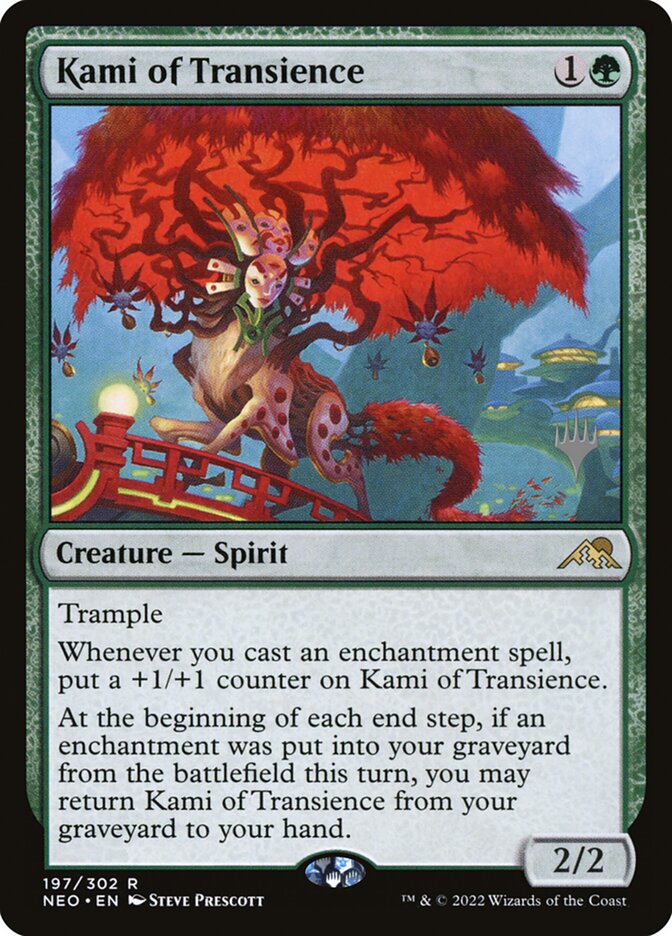 Magic the Gathering Card - Kami of Transience - MTG Circle