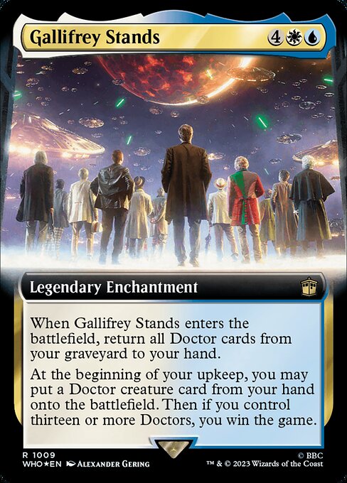 Magic the Gathering Card - Gallifrey Stands - MTG Circle