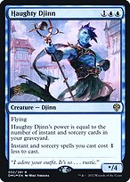 Magic the Gathering Card - Haughty Djinn - MTG Circle