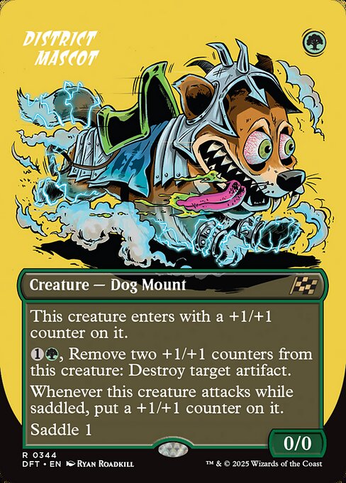 Magic the Gathering Card - District Mascot - MTG Circle