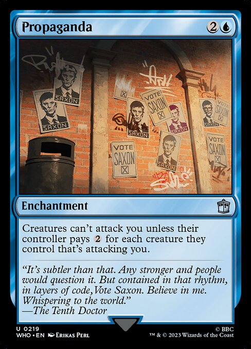 Magic the Gathering Card - Propaganda - MTG Circle