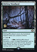 Magic the Gathering Card - Shifting Woodland - MTG Circle