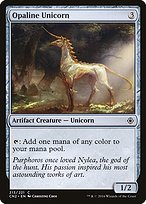 Magic the Gathering Card - Opaline Unicorn - MTG Circle