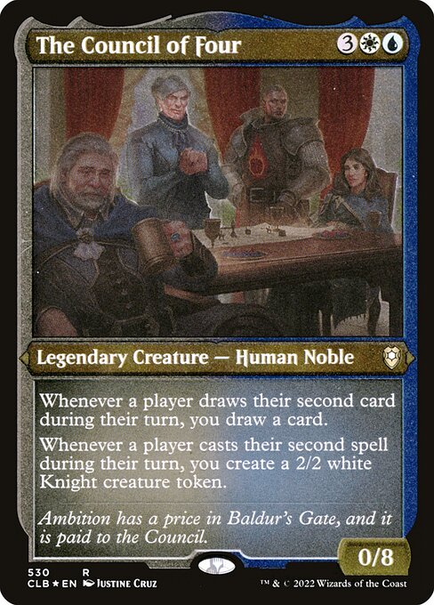 Magic the Gathering Card - The Council of Four - MTG Circle