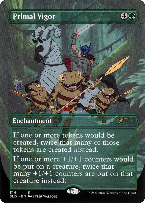 Magic the Gathering Card - Primal Vigor - MTG Circle