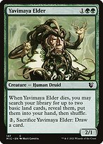 Magic the Gathering Card - Yavimaya Elder - MTG Circle