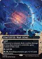 Magic the Gathering Card - Contested War Zone - MTG Circle