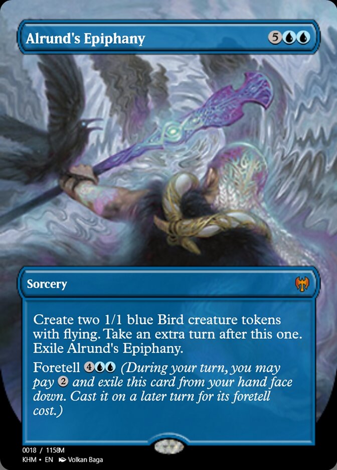 Magic the Gathering Card - Alrund's Epiphany - MTG Circle