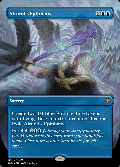Magic the Gathering Card - Alrund's Epiphany - MTG Circle