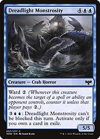 Magic the Gathering Card - Dreadlight Monstrosity - MTG Circle