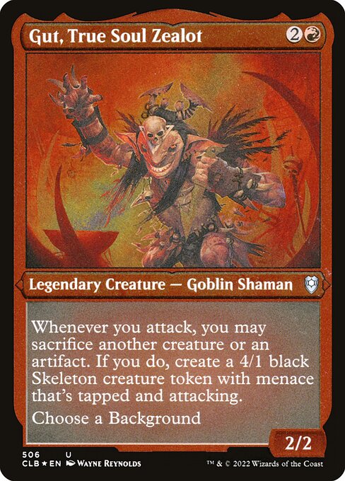 Magic the Gathering Card - Gut, True Soul Zealot - MTG Circle