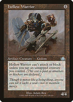 Magic the Gathering Card - Hollow Warrior - MTG Circle