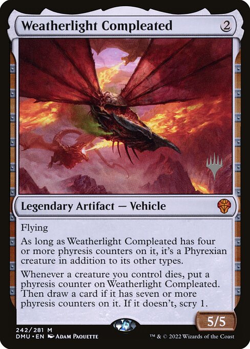 Magic the Gathering Card - Weatherlight Compleated - MTG Circle