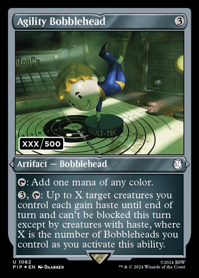 Magic the Gathering Card - Agility Bobblehead - MTG Circle